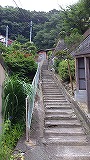 山道の階段