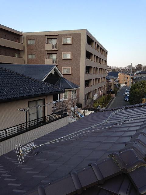 強風でアンテナが倒れた？？