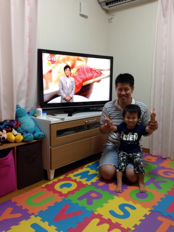 足立区西新井　デザインアンテナ屋根裏設置