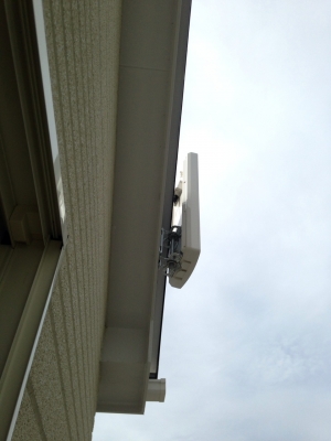 座間市小松原　デザインアンテナ工事