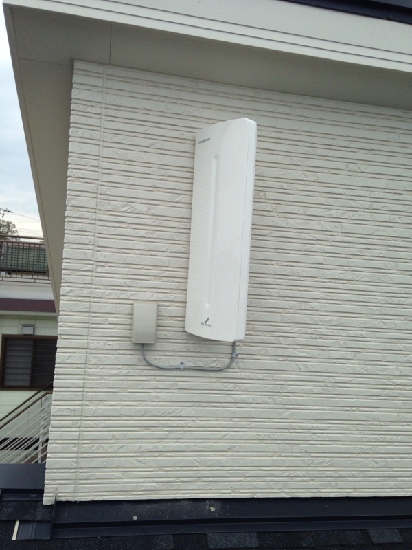 藤沢市　亀井野　デザインアンテナ工事