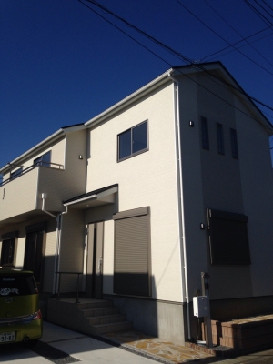 野田市光葉町　地デジアンテナ工事