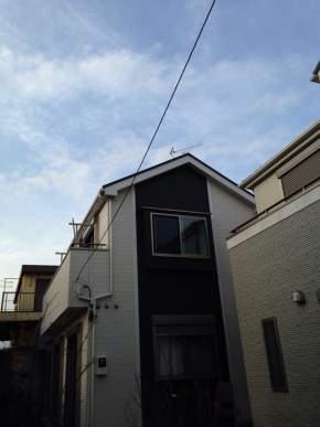 戸建住宅の外観