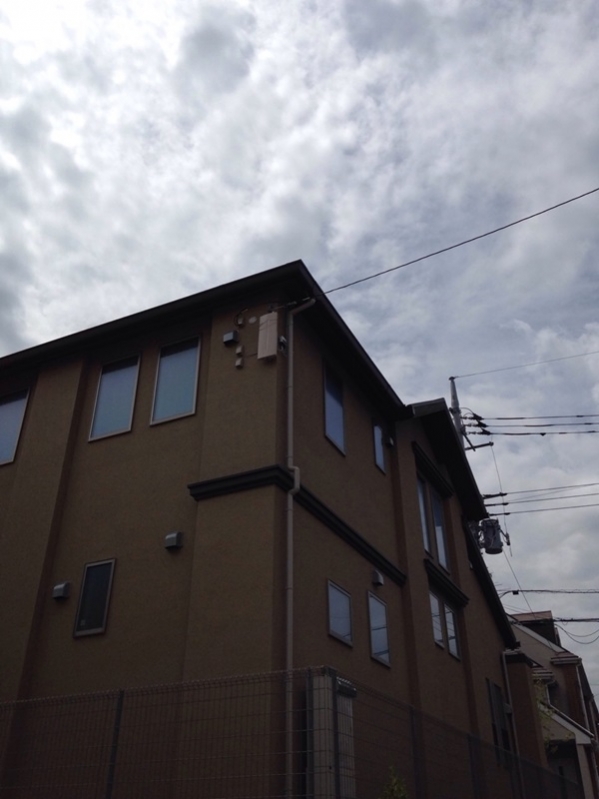 八王子市片倉町　デザインアンテナ+BS/CSアンテナ工事