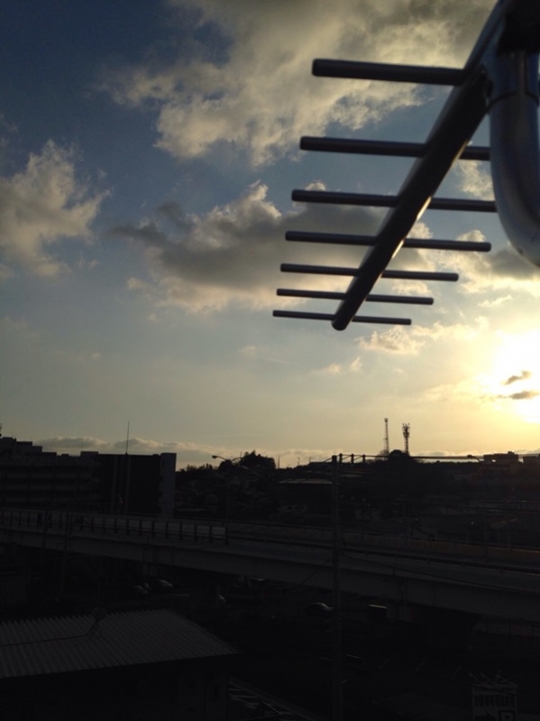 屋根上からの景色