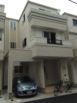 戸建住宅の外観