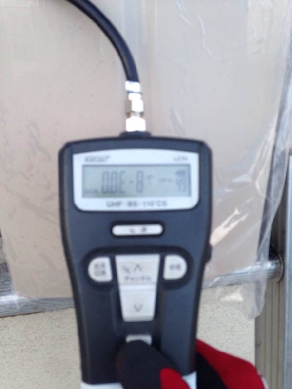 テレビ電波の測定器