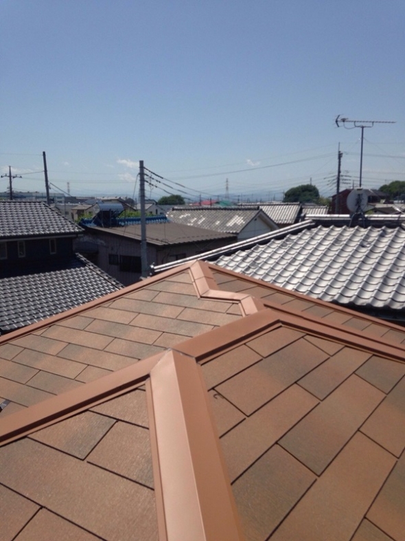戸建住宅の屋根