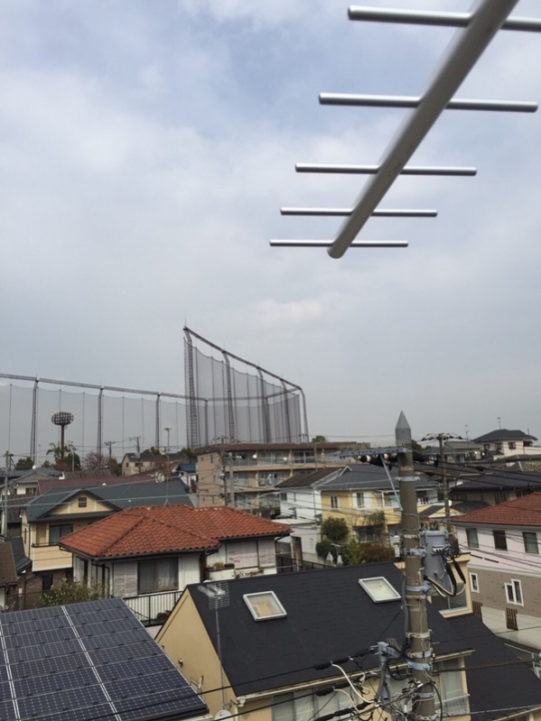 屋根上からの景色