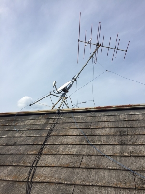 立川市富士見町｜テレビアンテナ撤去