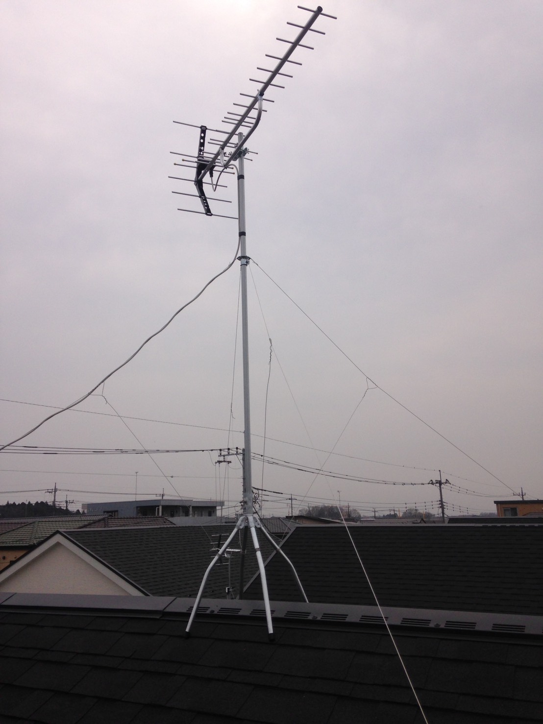 宇都宮市 栃木県 テレビアンテナ工事施工例 株式会社電翔