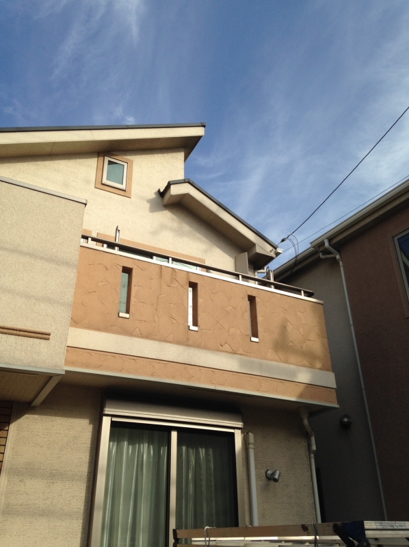 千葉県稲毛区で地デジアンテナ工事♪