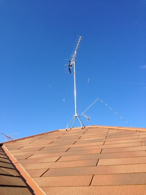 梨のまち白岡市で八木式アンテナ工事☆