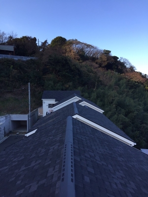 眺望抜群☆逗子市の素敵なご新築に八木式アンテナを設置！