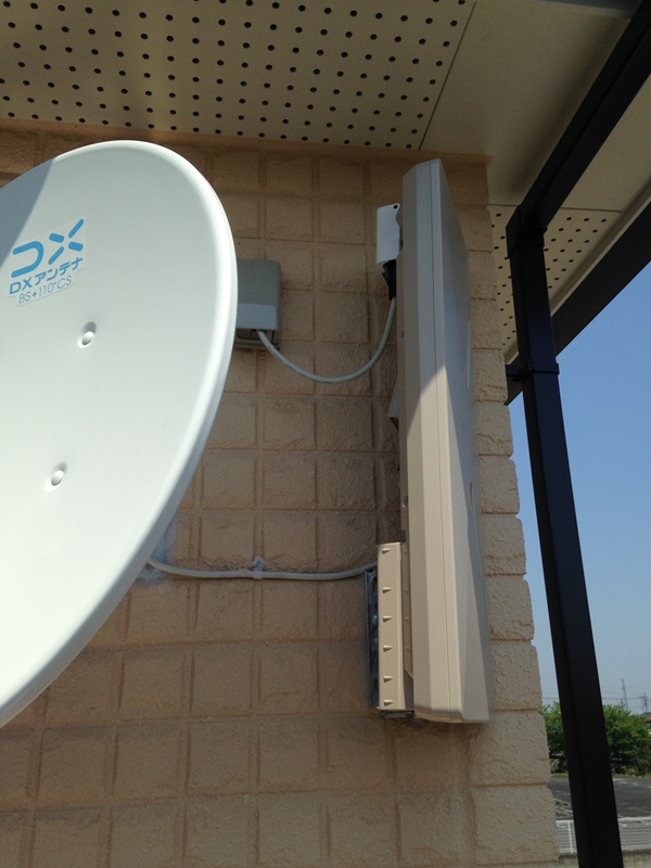 ♥熊谷市のご新築♥デザインアンテナとBS/CSアンテナを設置♥