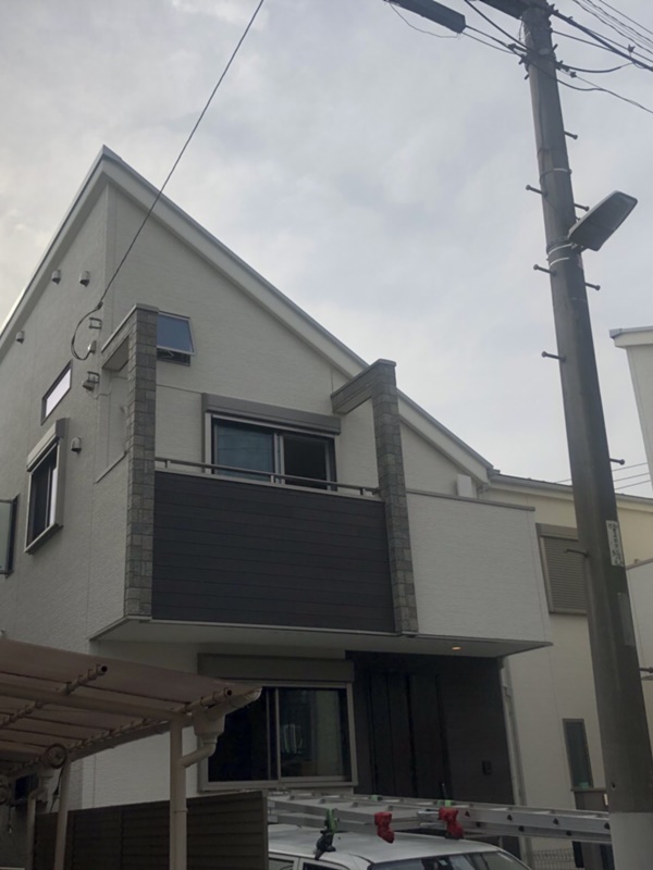 戸建住宅の外観