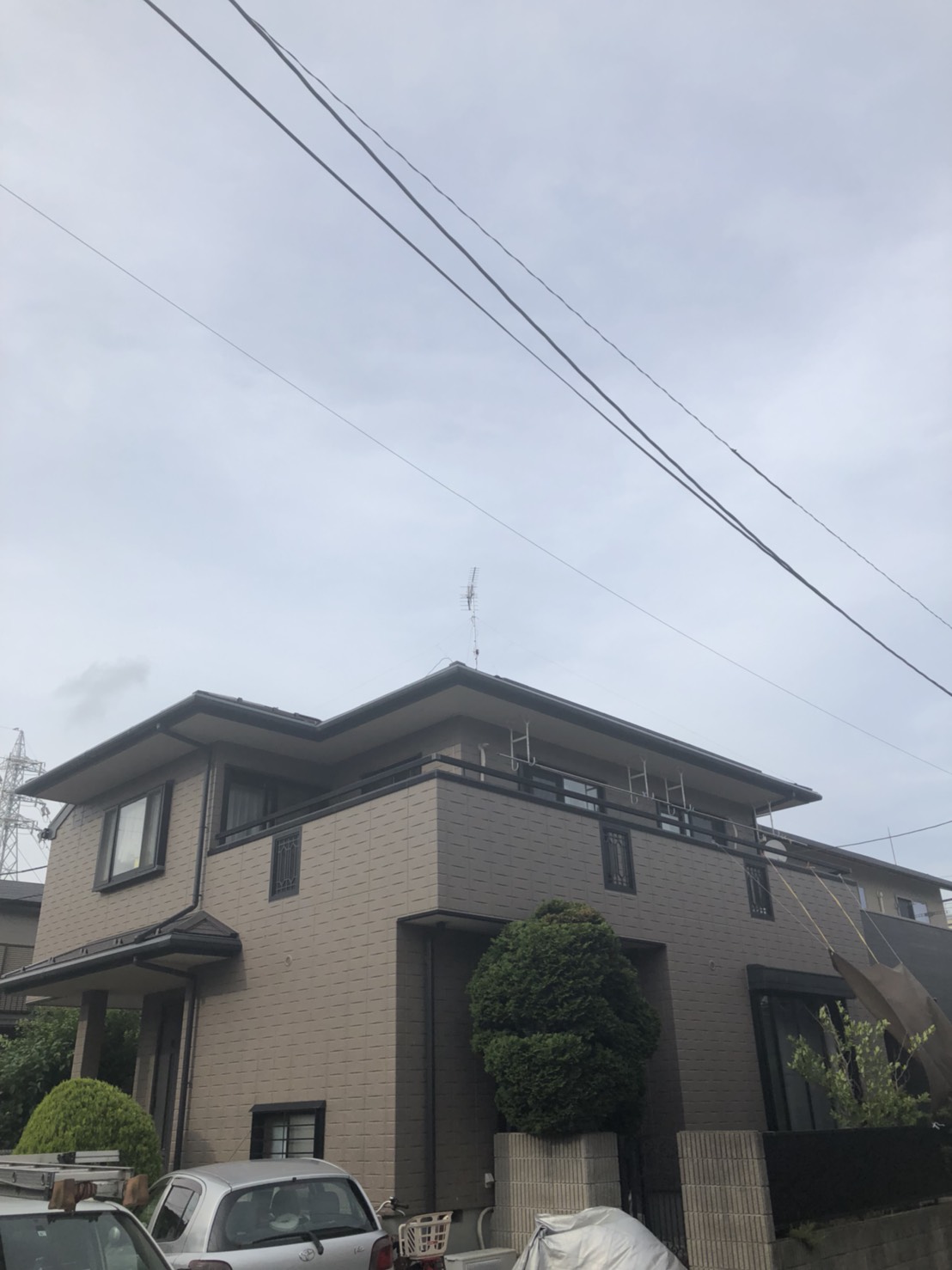 ＊我孫子市つくし野：地デジアンテナ設置工事！＊