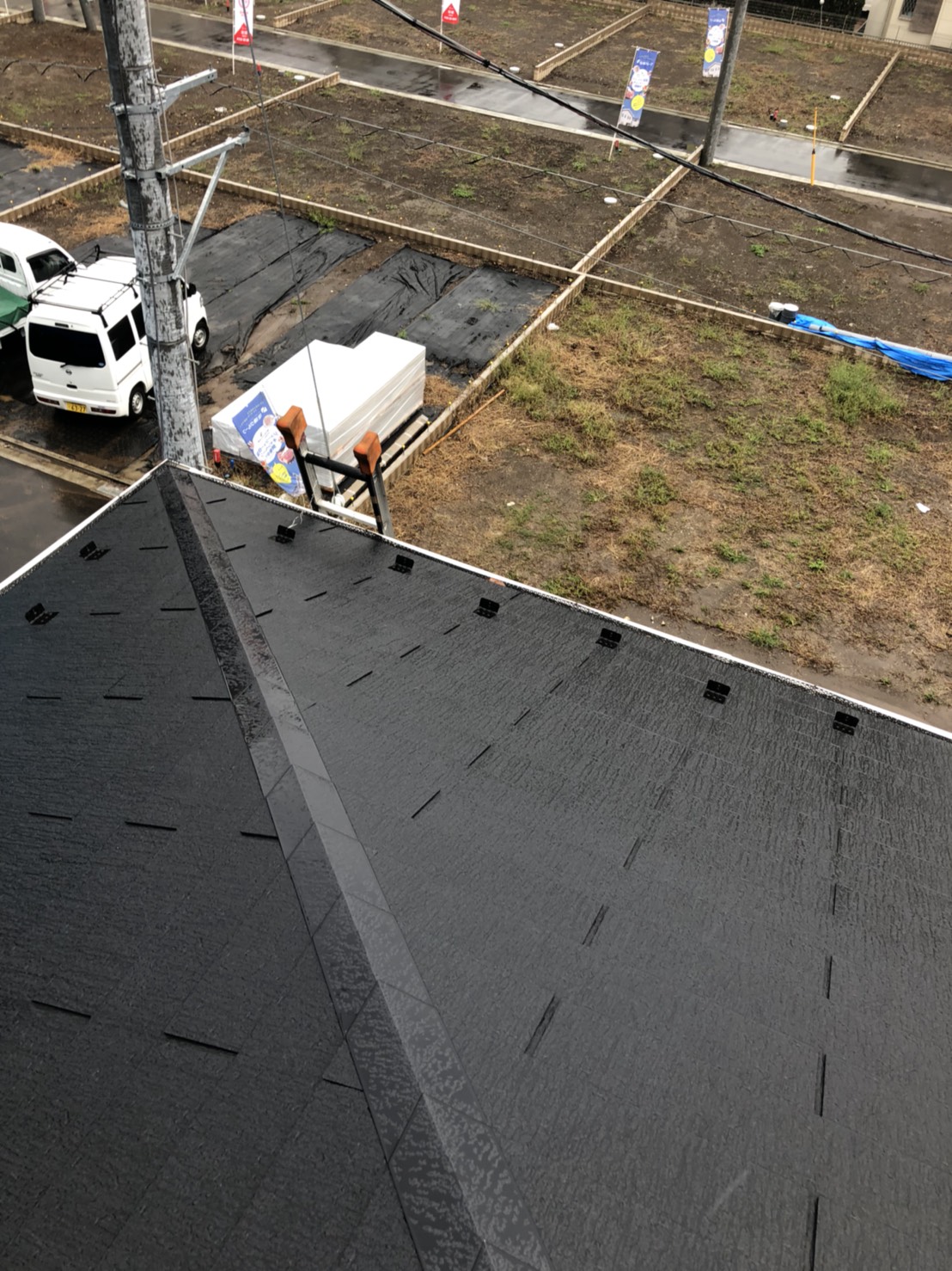 地デジ・デザインアンテナをご新築にお取付▼川越市中台▼