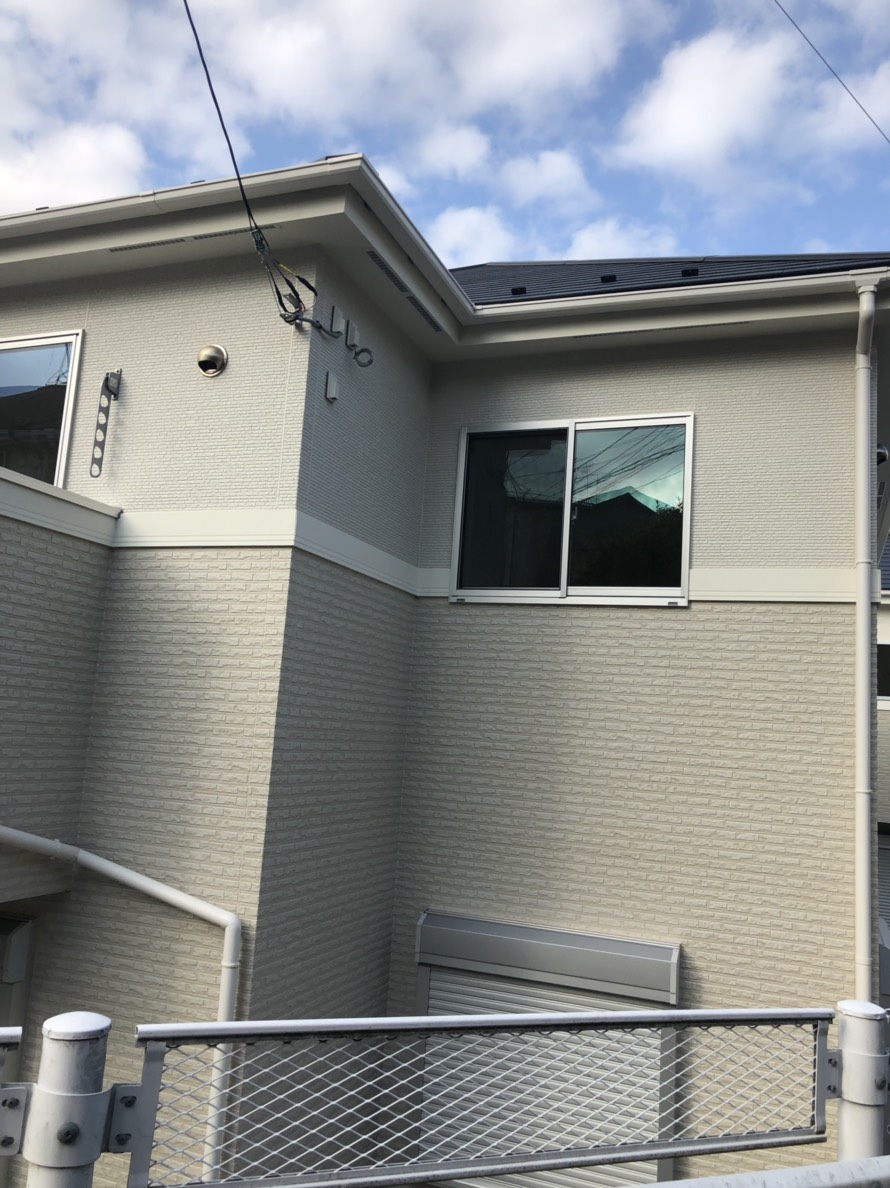 地デジ・八木式アンテナを寄棟のお屋根へ設置☆保土ヶ谷区仏向町☆