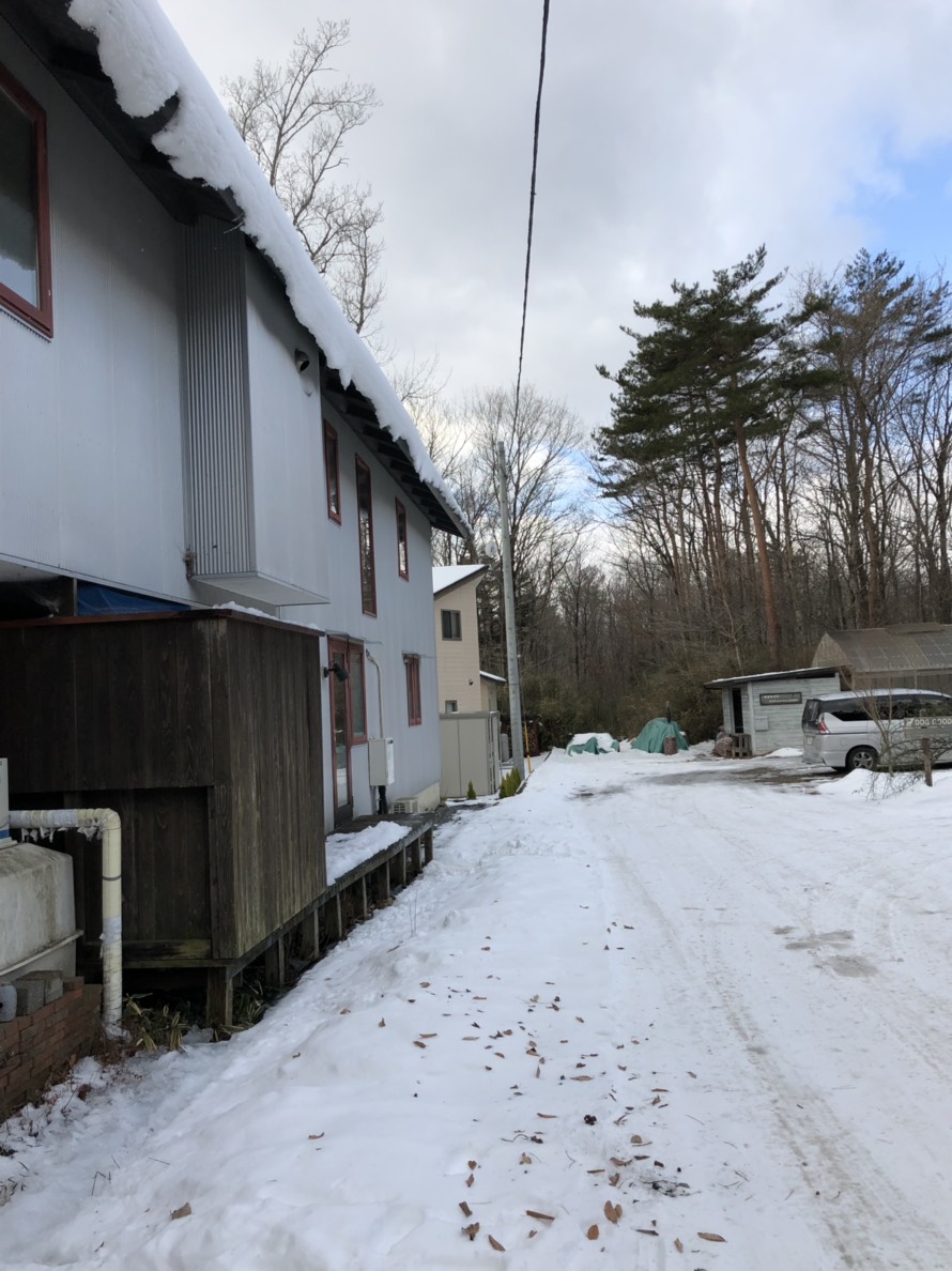 那須町の雪景色