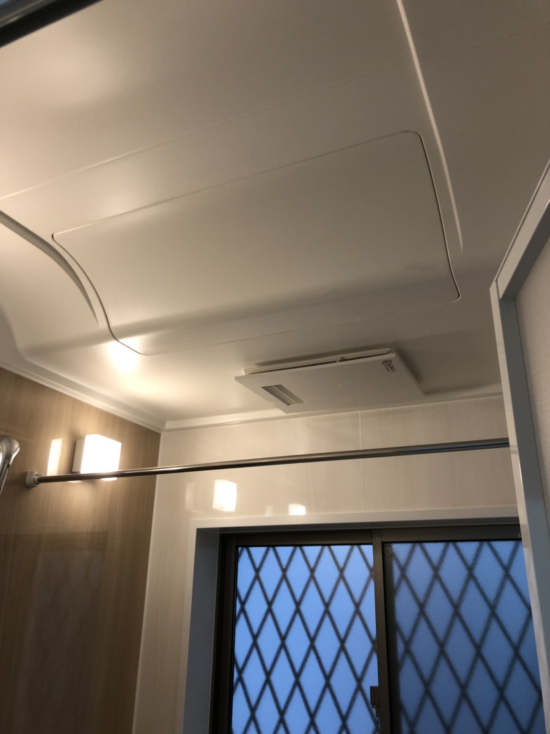 バスルームの天井