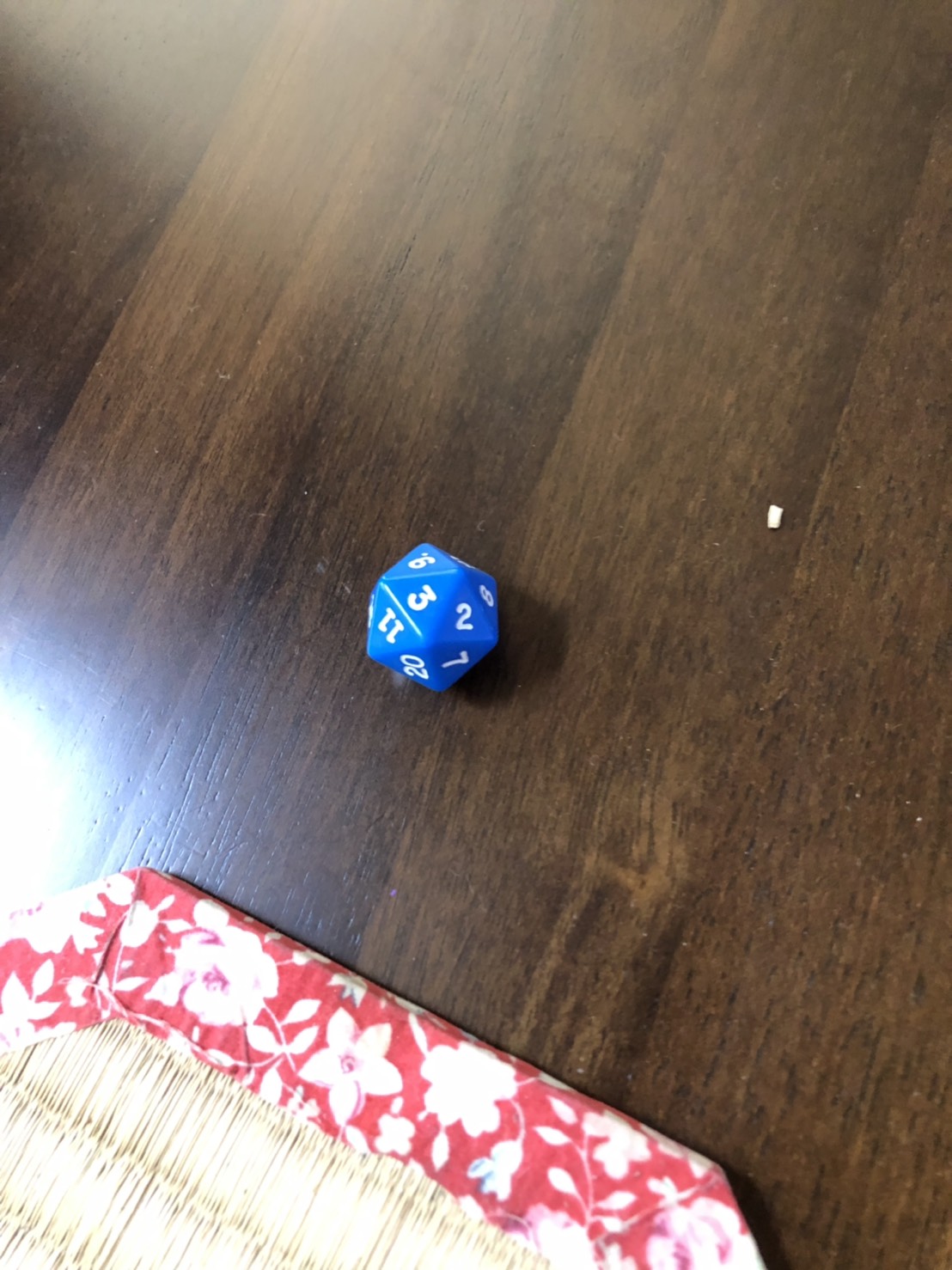 3の目を出したサイコロ