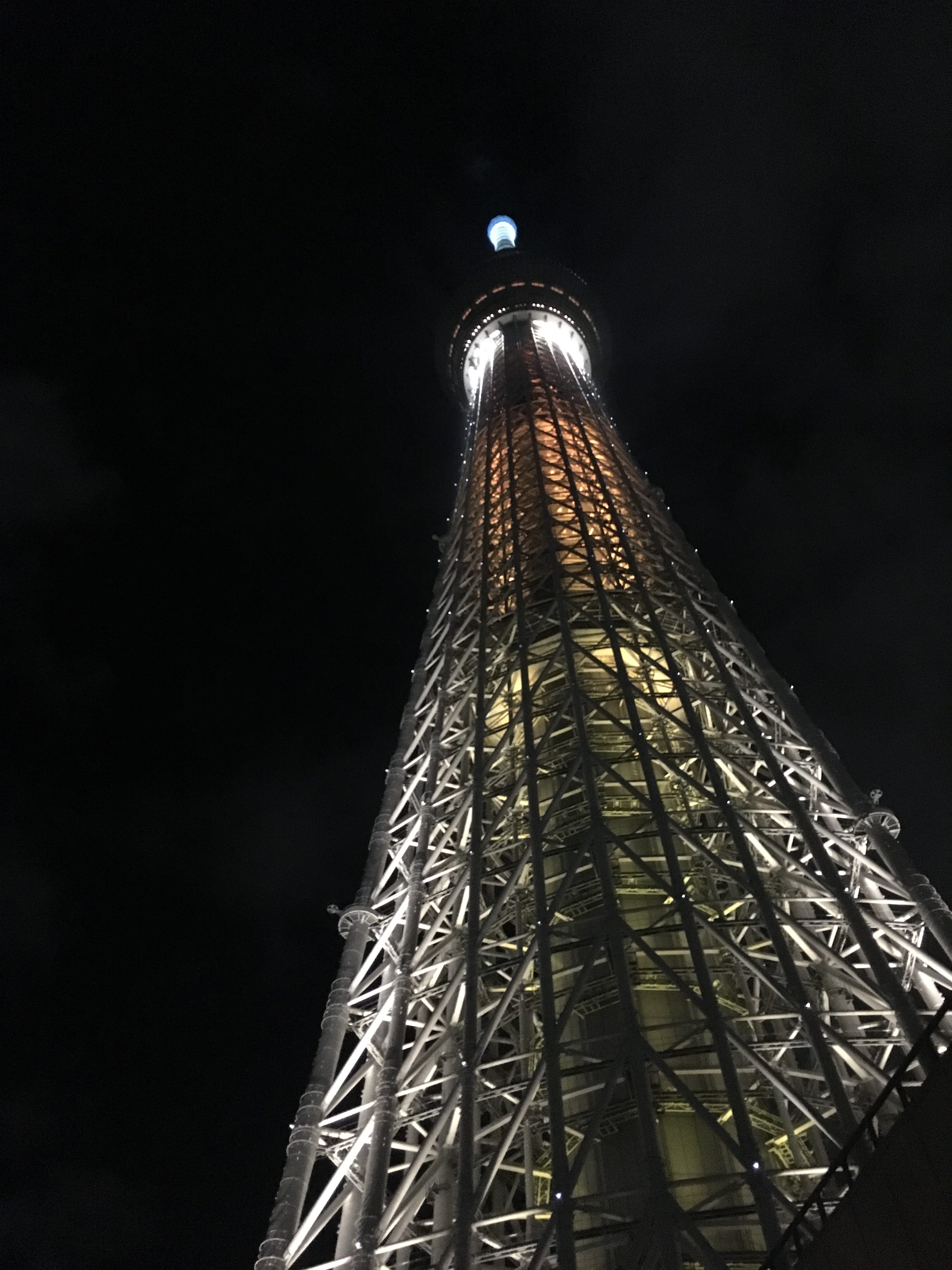 夜の東京スカイツリー