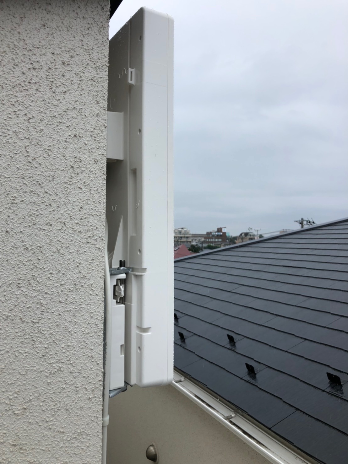 外壁のテレビアンテナ