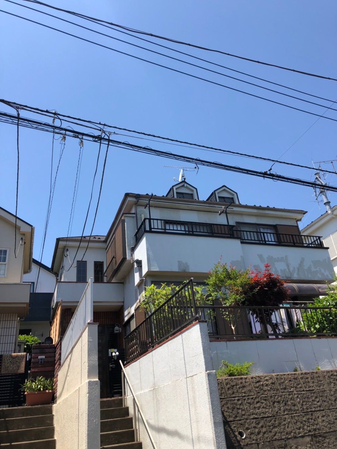 戸建住宅の外観