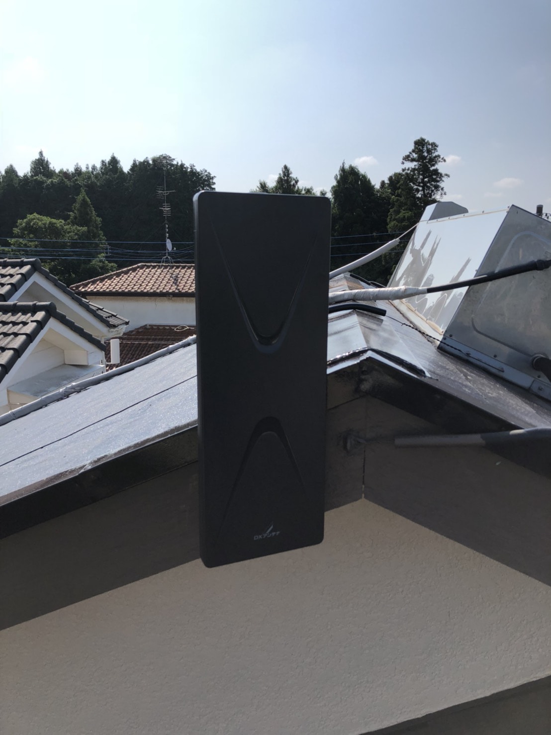 台風・落雷など自然災害は、火災保険が適用？！◇富里市七栄でテレビアンテナ工事