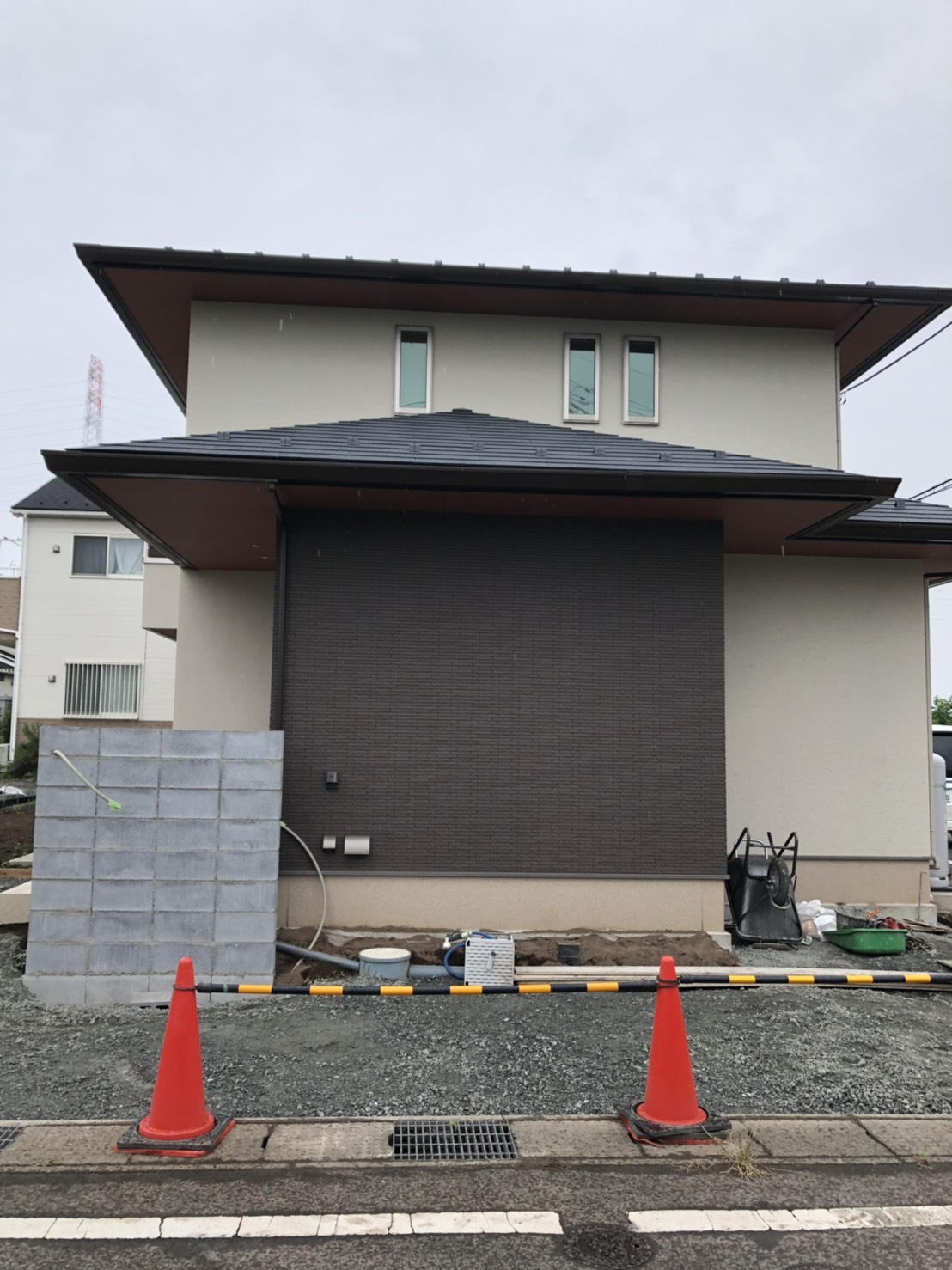 戸建住宅の外観