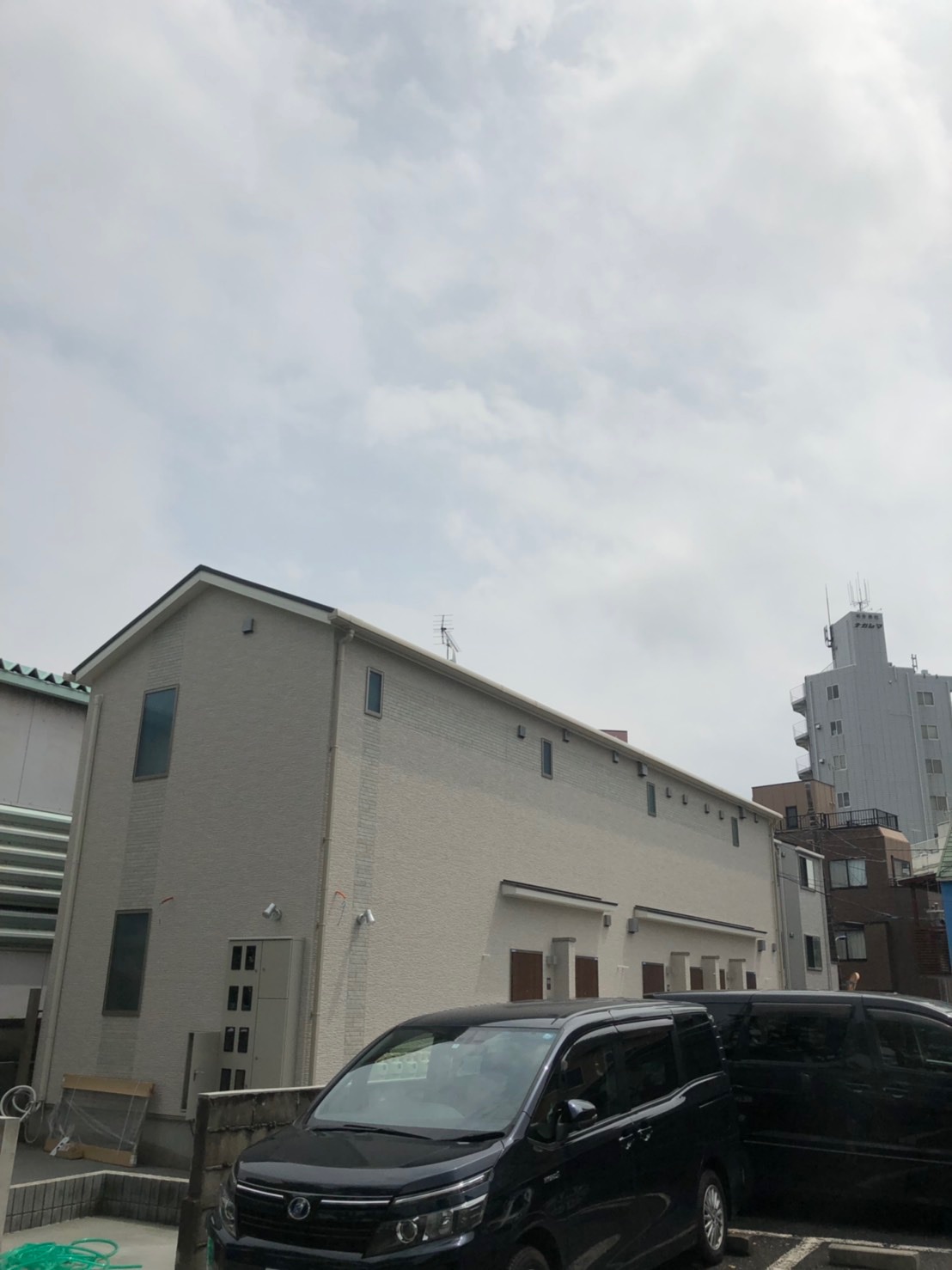 【集合住宅アンテナ工事】アパートにアンテナを設置！！【東京都北区での施工】