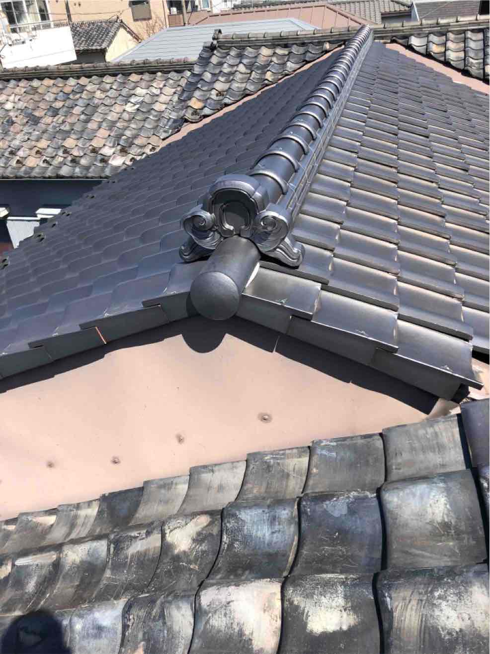 戸建住宅の瓦屋根