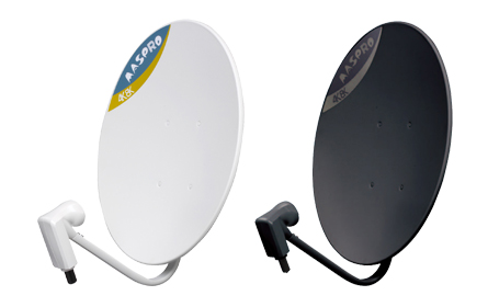 2色のBS/CSアンテナ