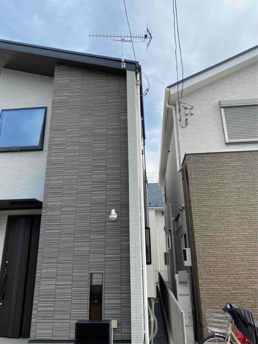 キャンペーンを上手くご活用！テレビアンテナ工事の様子【調布市】