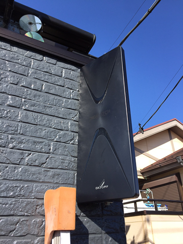 外壁のデザインアンテナ