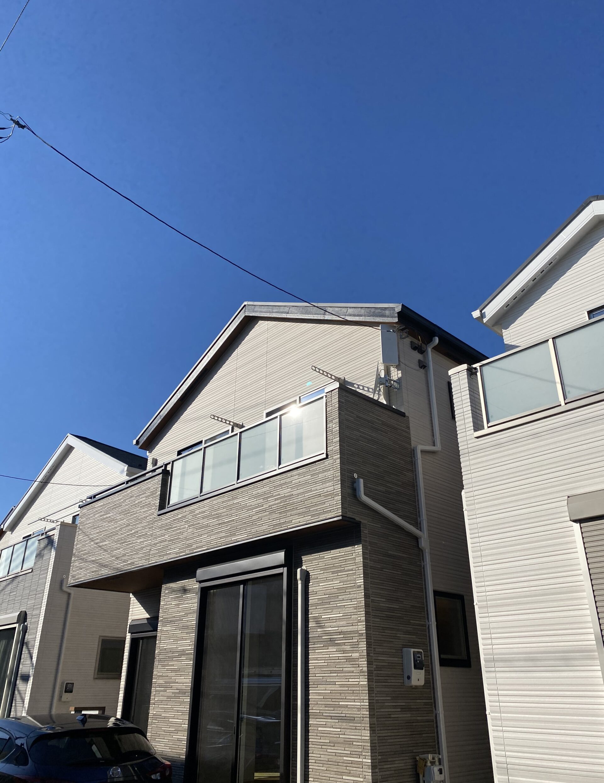 戸建住宅の外観