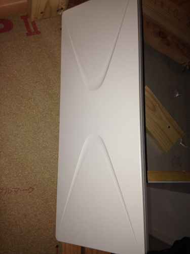 屋根裏のテレビアンテナ