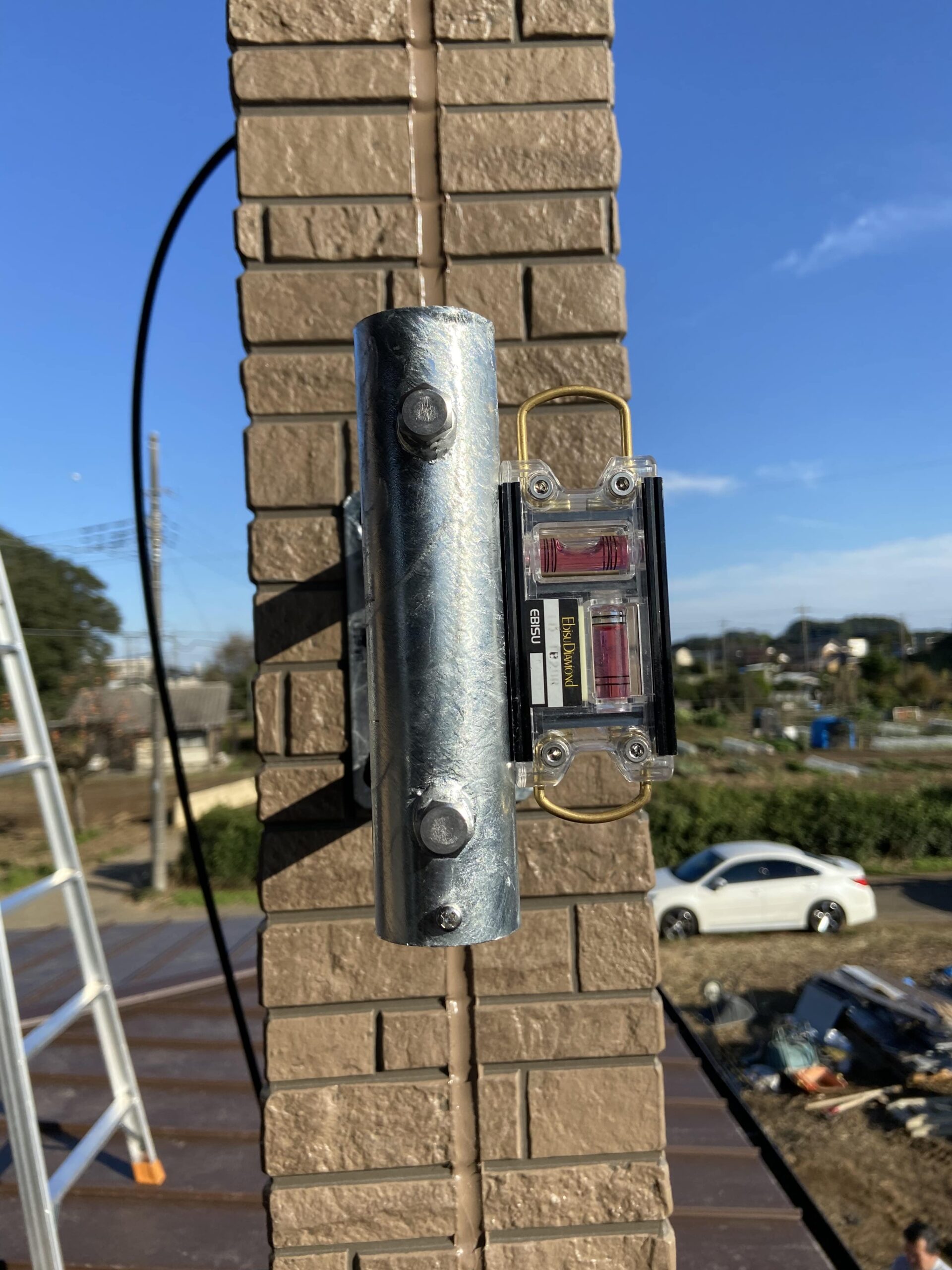 外壁のサイドベース