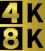 4K8Kのロゴ