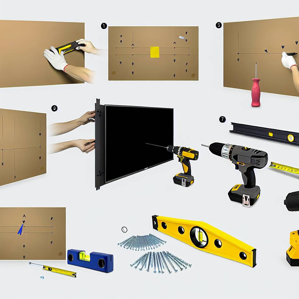 壁掛けテレビの設置ガイド：初心者でも簡単にできる方法