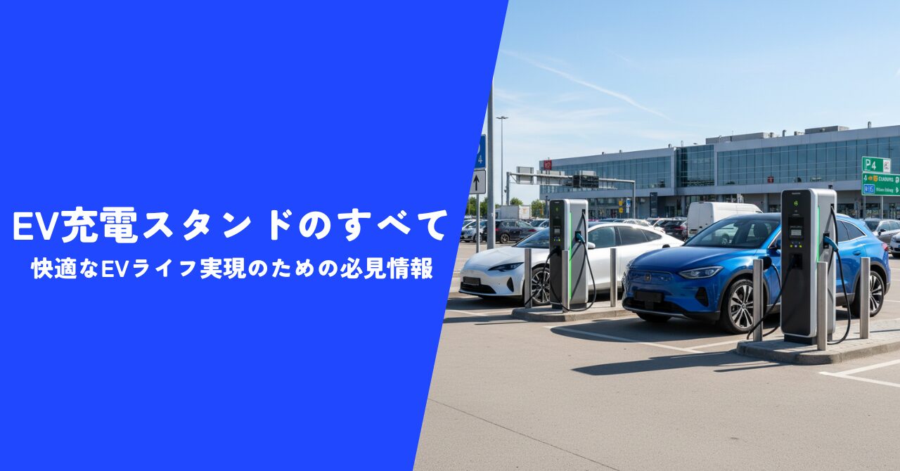 【注目】EV充電スタンドのすべて｜快適なEVライフを実現するなら見逃せない情報！